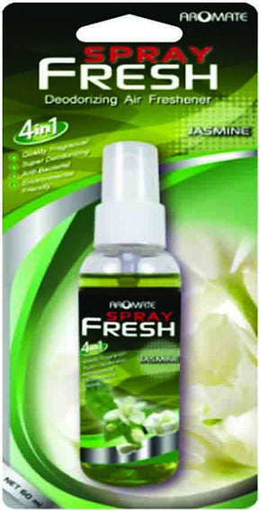 Spray Pump Deodoriser Anti-Bacteria 2 Scents Jasmine & Vanilla - Aromate Air Jasmine