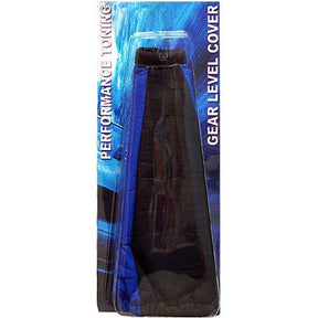 Gear Shift Boot Leather Look Blue/Black or Grey/Black - PC Procovers Blue