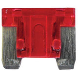 Low Profile Fuse - 10 AMP 10 Piece, 100 Piece Red