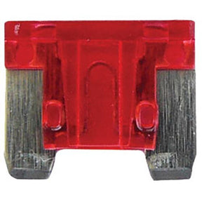 Low Profile Fuse - 10 AMP 10 Piece, 100 Piece Red