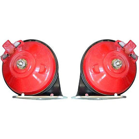 Horn Twin Curved High & Low 12V 450Hz & 390Hz - Charge