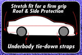 Hail Protection Vehicle Cover Medium 457 x 165 x 119cm - PC Procovers