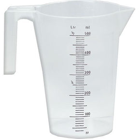 Measuring Jug 500ml, 1Ltr, 2Ltr, 3Ltr & 5Ltr - PKTool 500ml