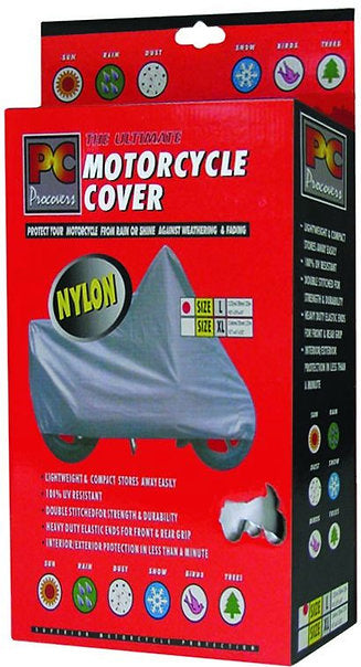 Waterproof Motorcycle Cover Xtra Large 246 L X 105 W X 127cm H - PC Procovers