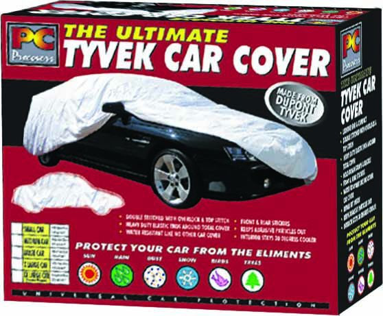 Car Cover XL Tyvek 210″ x 70″ x 47″ - PC Procovers