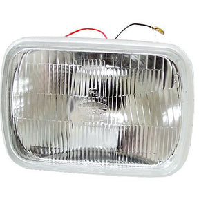 Semi Sealed Beam 7″ Square H4 3 Pin - Motolite