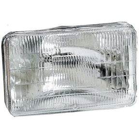 Sealed Beam - 6″ 12v Square Small 3 Pin Flat Face - Motolite