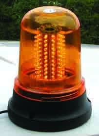 Revolving/Strobe Light 120 Led Amber With Magnetic Base - Motolite | Universal Auto Spares