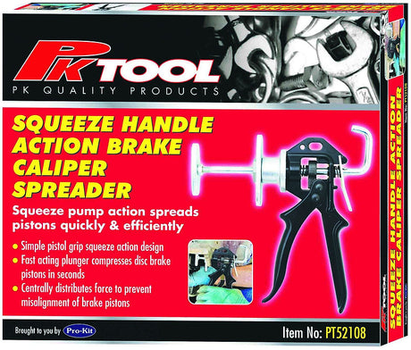 Squeeze Handle Action Brake Caliper Spreader - PKTool | Universal Auto Spares