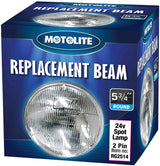 Spot Lamp Sealed Beam - 5-3/4″ 24V/250W - Motolite | Universal Auto Spares