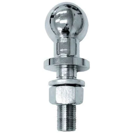 Chrome Tow Ball 50mm With 62mm Thread - LoadMaster | Universal Auto Spares