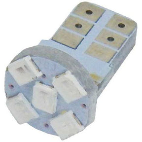 Globe 2 Piece Narrow SMD T10E 5 Chips Blue & White - Motolite