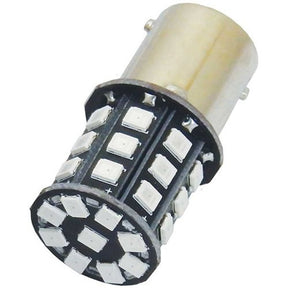 Globe 2 Piece SMD 1157 BAY15D 33 Chips Red & White - Motolite