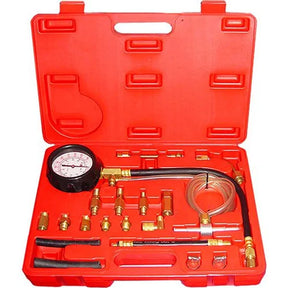 EFI Fuel Pressure Tester Kit, 140Psi, Fuel Line Olive Adaptor - PKTool