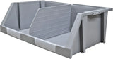 Jumbo Interlocking Storage Bin, Removeable Centre Divider - PKTool | Universal Auto Spares