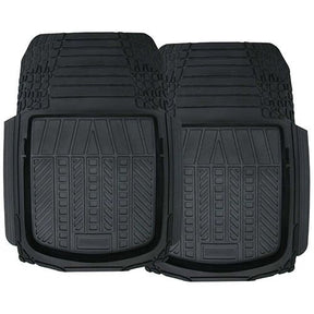 Mat Set 2 Piece Deep Dish Front Black - PC Procovers
