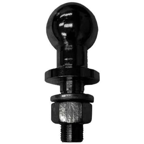 Tow Ball Black 50mm With 52mm Thread - LoadMaster | Universal Auto Spares