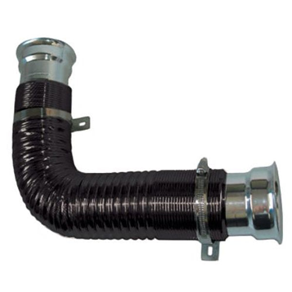 Cold Air Inlet Pipe Flexible Nylon Black - JetCo | Universal Auto Spares