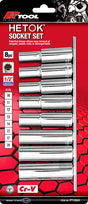 Metric 1/2” DR 8 Piece Hetok Deep Socket Set - PKTool | Universal Auto Spares