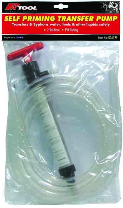 Self Priming Pump Transfers & Syphons 2.5M Hose - PKTool | Universal Auto Spares