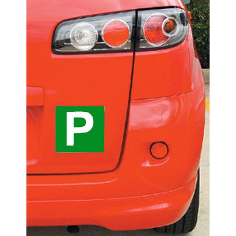 Green P Plates - 2 Piece Magnetic Western Australian Use | Universal Auto Spares