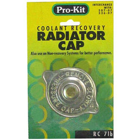 Radiator Cap Interchange With 507-07, 536-07 - Pro-Kit
