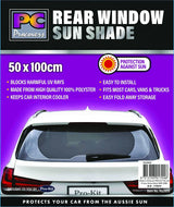 Rear Twist Sun Shade 50cm x 100cm - PC Procovers | Universal Auto Spares