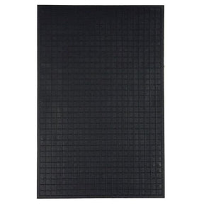 Large Black Rectangular Rubber Mat 64 X 49cm - PC Procovers