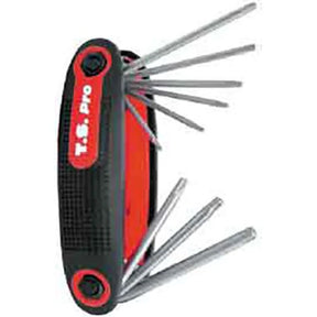Compact Tamper Star Set Ergo Grip Handy Penknife Style Tool Set - PKTool