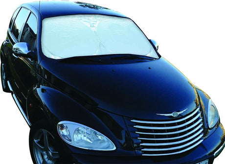 Jumbo Front Twist Sun Shade For Large Cars 144cm x 66cm - PC Procovers