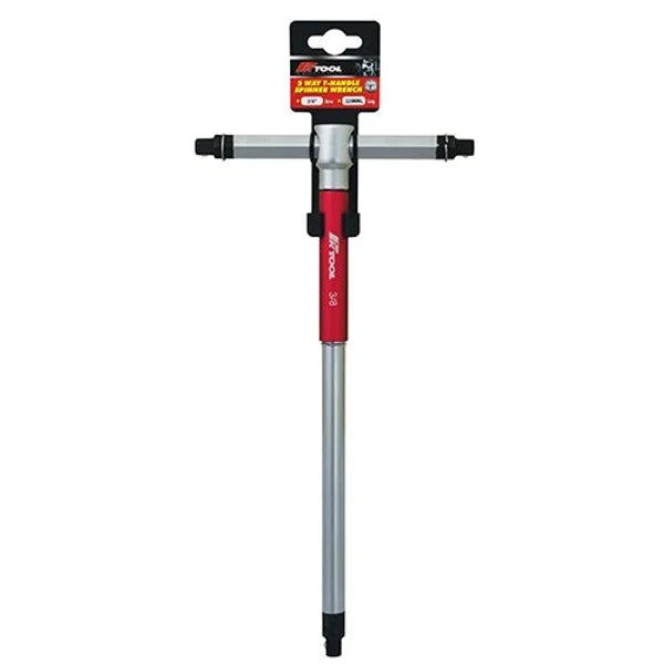 DR 250, 320 & 340mm 3-Way T-Handle Spinner CR-V Socket Spanner Range - PKTool 350mm (1 2")
