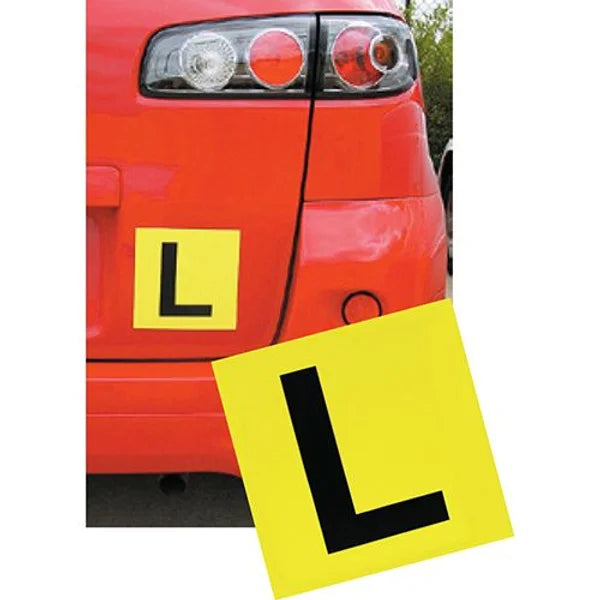 L Plates 2 Pieces Magnetic All States - Pro-Kit | Universal Auto Spares