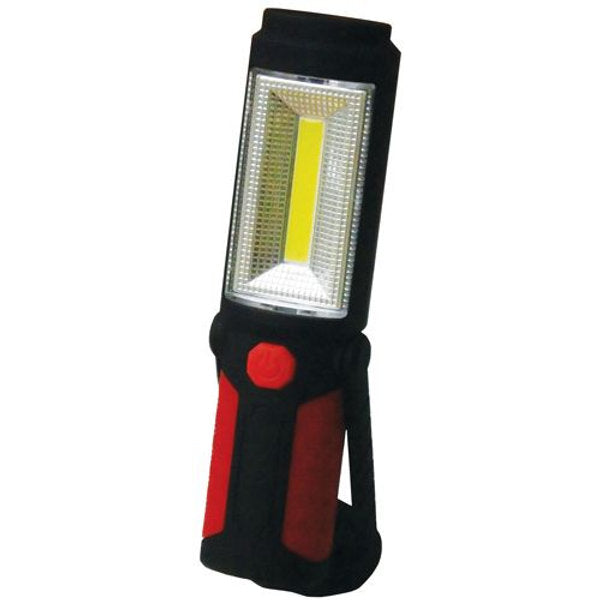 Work Light 3W COB & 1W Led Torch Rechargeable - Motolite | Universal Auto Spares