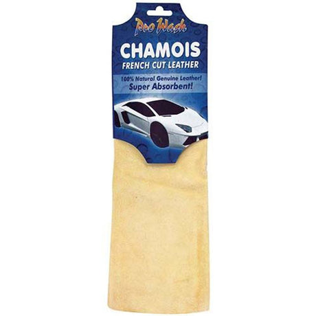 Chamois French Cut Leather Chamois 3.75 Sq Ft - PKWash | Universal Auto Spares