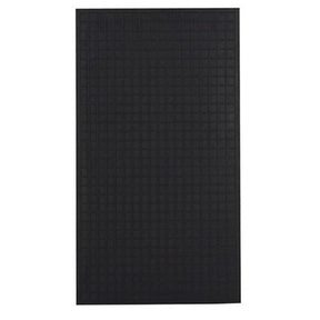 Small Black Rectangular Rubber Mat 55 X 30cm - PC Procovers