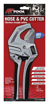 Hose & PVC Cutter Ratchet Cutting Design Soft Ergonomic Handle - PKTool | Universal Auto Spares