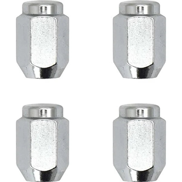 Wheel Nut Set 4 Pieces, 4 Sizes of Steel Wheel Chrome - ProTyre | Universal Auto Spares