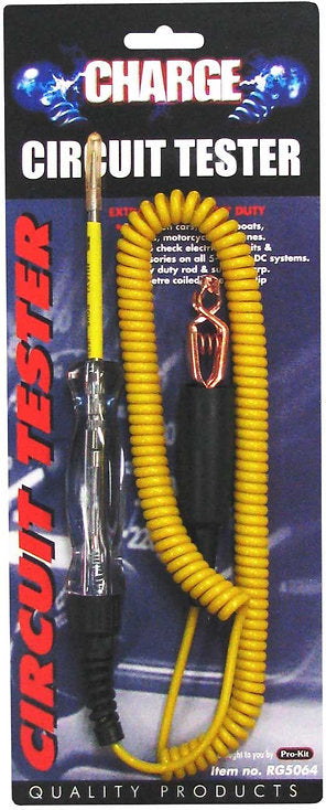 Circuit Tester With Yellow Light - Charge | Universal Auto Spares