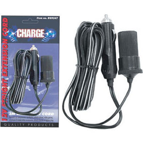 Cigarette Lighter Accessory Socket With 1 Outlet & 3 meter Wire 12/24V - Charge