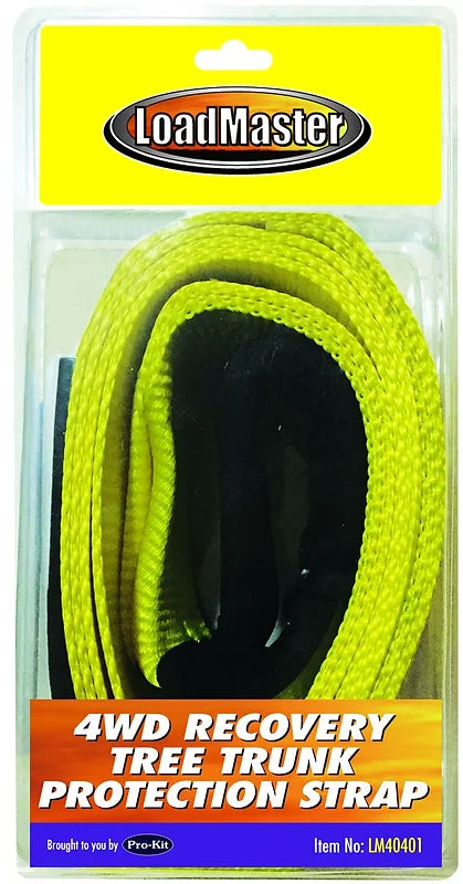 Tree Protection Strap 6500kg, Reinforced Ends 3mtr x 75mm - LoadMaster | Universal Auto Spares