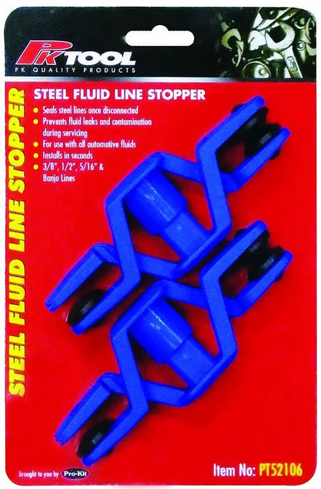 Steel Line Fluid Stopper, Efficiently Blocks Lines - PKTool | Universal Auto Spares