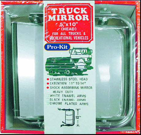 Mirror 2 Piece 127 x 254mm (5″ x 10″) Truck West Coast - Pro-Kit | Universal Auto Spares
