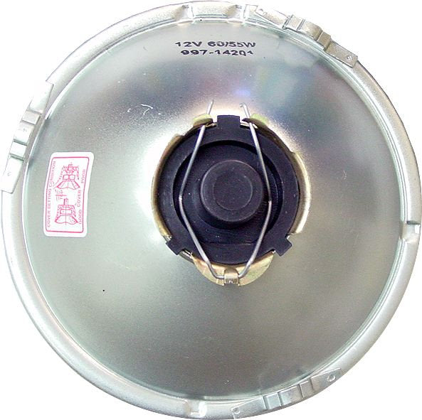 Semi Sealed Beam - 5-3/4″ Round Small High/Low H1 2 Pin - Motolite | Universal Auto Spares
