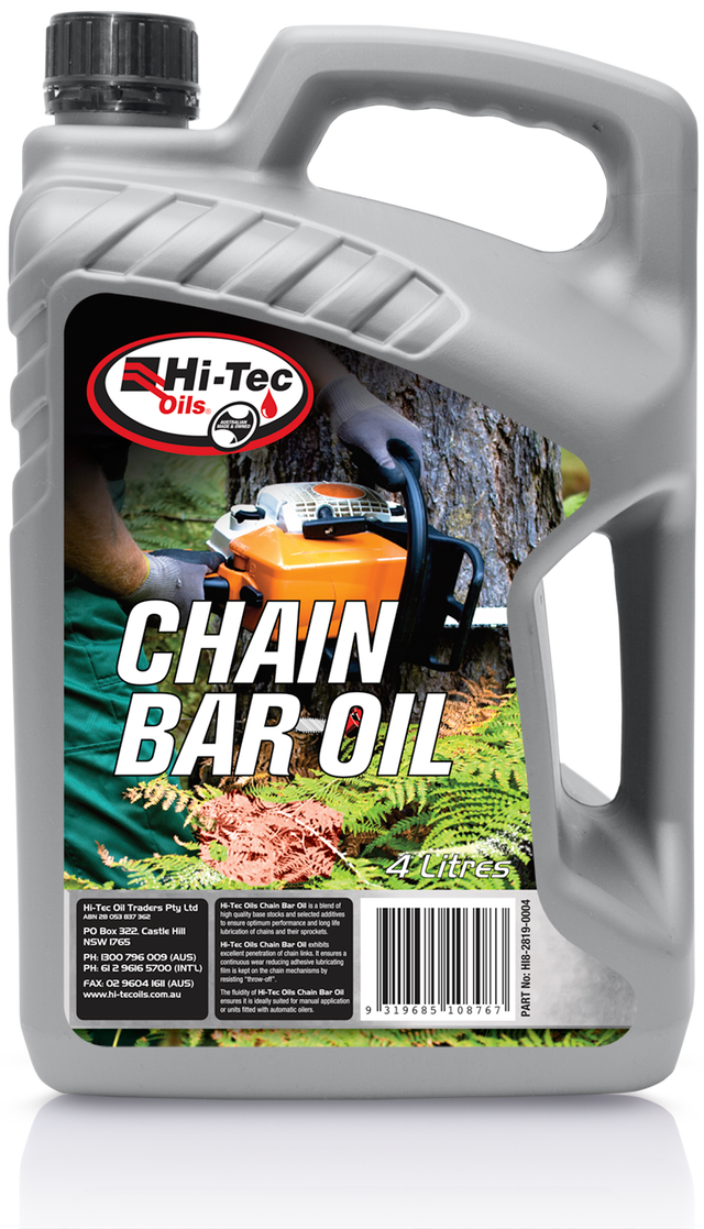 Chain Bar Oils - Hi-Tec Oils | Universal Auto Spares