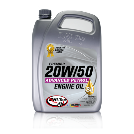 Premier 20W/50 SL - Hi-Tec Oils | Universal Auto Spares