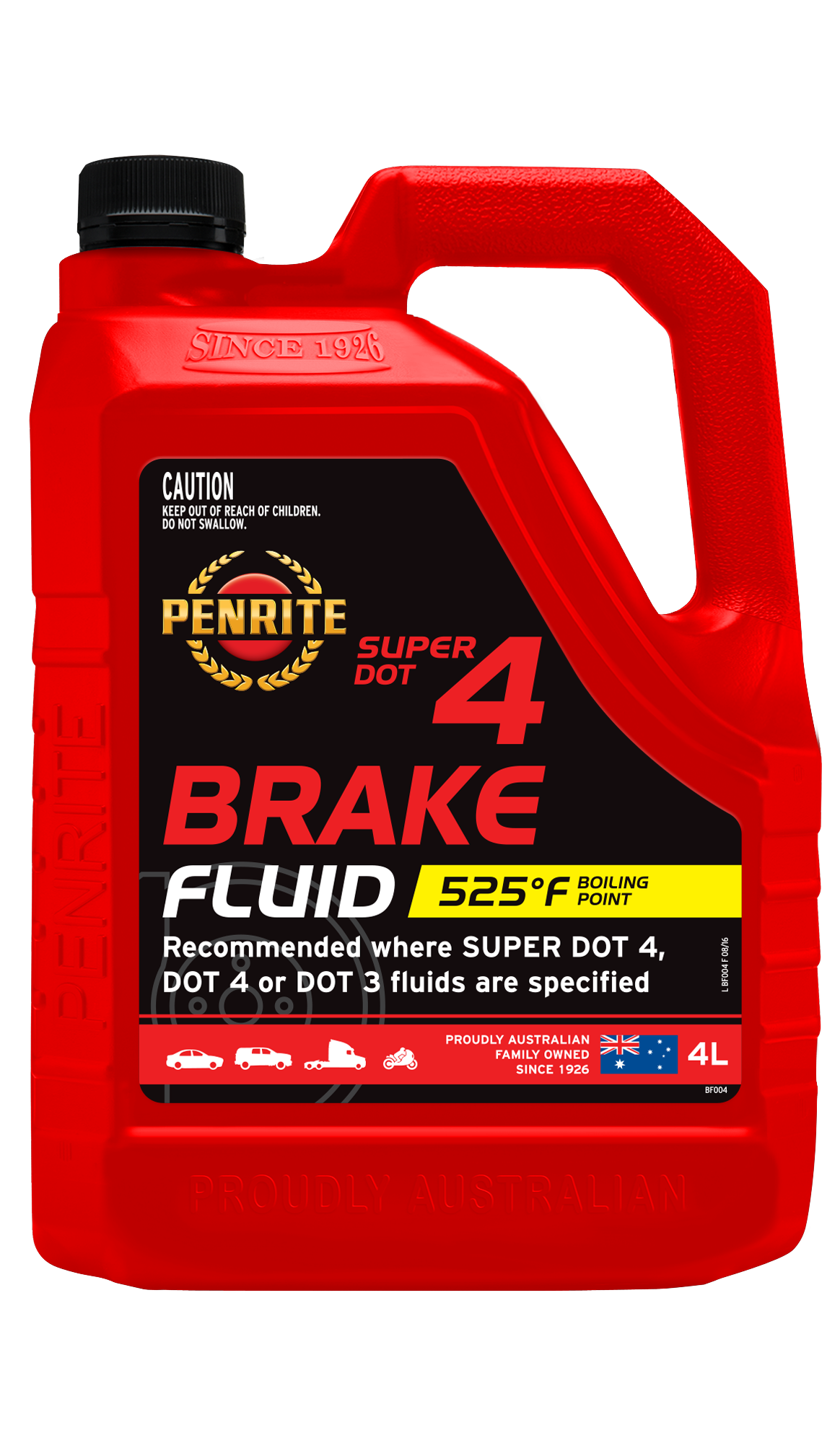 Super DOT 4 Brake Fluid - Penrite | Universal Auto Spares