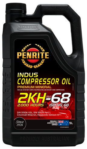 INDUS Compressor Oil 2KH ISO 68 - Penrite 5L