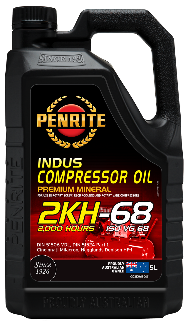 INDUS Compressor Oil 2KH ISO 68 - Penrite | Universal Auto Spares