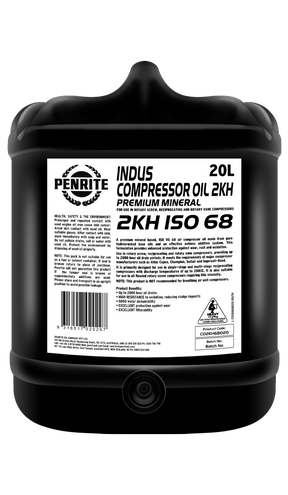 INDUS Compressor Oil 2KH ISO 68 - Penrite 20L