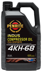 INDUS Compressor Oil 4KH ISO 68 5L - Penrite 4 X 5 Litre (Carton Only)